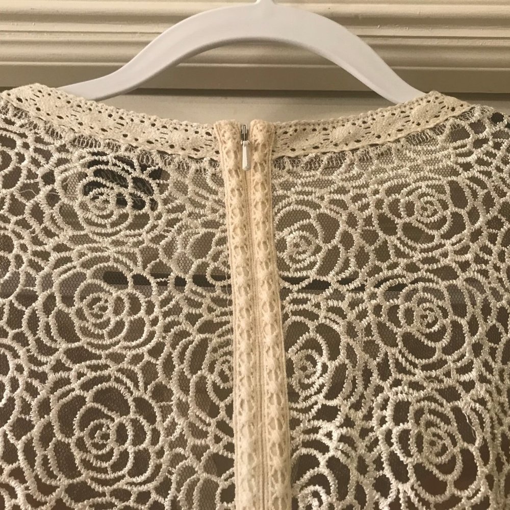 Anthropologie Byron Lars Lace Study Dress Size 4 - Picture 7 of 12